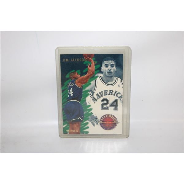 JIM JACKSON FLEER SHARP SHOOTER NBA