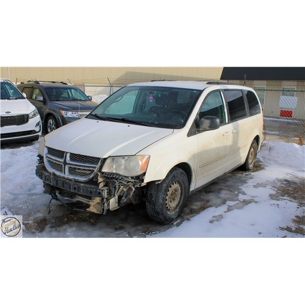 TOW YARD SEIZURE: 2013 DODGE GRAND CARAVAN