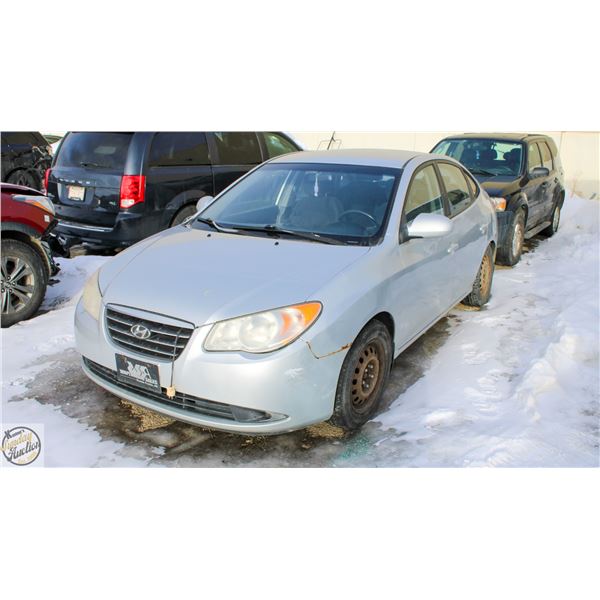 TOW YARD SEIZURE: 2007 HYUNDAI ELANTRA