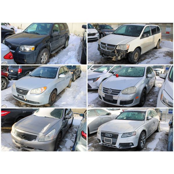 FEATURED TOW YARD SEIZURE VEHICLES