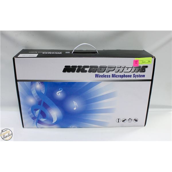 NEW UHF WIRELESS MICROPHONE SYSTEM