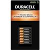 Image 1 : NEW DURACELL RECHARGEABLE BATTERIES 6PK AAA
