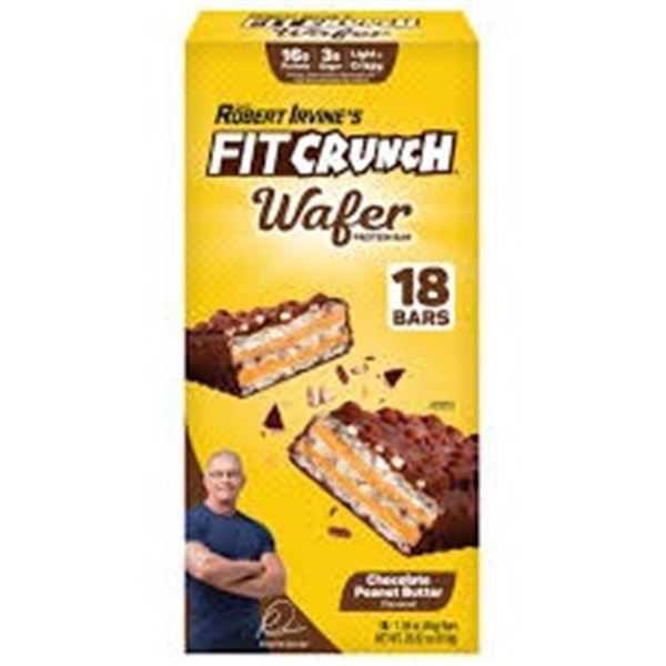 18 X 45G ROBERT IRVINE'S PROTEIN BAR WAFER BARS