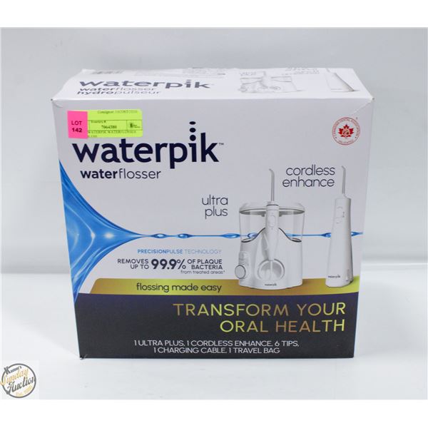 NEW WATERPIK WATERFLOSSER CORDLESS