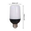 Image 1 : NEW W BOX 2PK LUMNUS LED FLAME LIGHT BULB EFFECT