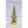 Image 1 : NEW 14" SPARROW CHRISTMAS TREE W LED LIGHTS-GOLD