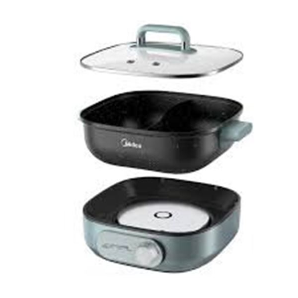 NEW W BOX MIDEA 6L DUAL ZONE HOT POT