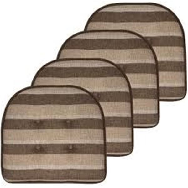 NEW SWEET HOME COLLECTION CHAIR CUSHION MEMORY 4PK