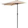 Image 1 : BRAND NEW SONGBATE 9FT STEEL HALF PATIO UMBRELLA
