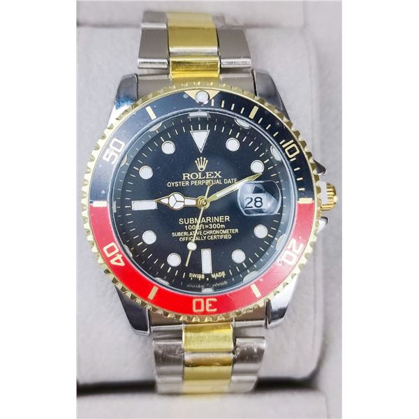 NEW REPLICA ROLEX QUARTZ "SUBMARINER" WATCH