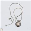 Image 1 : 9 GRAMS 925 MEXICO STAMPED PENDANT NECKLACE