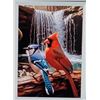 Image 1 : 28)  BLUE JAY AND CARDINAL DIAMOND