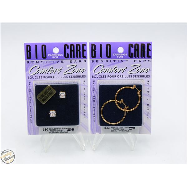 SEALED BIO CARE EARRINGS SENSITIVE