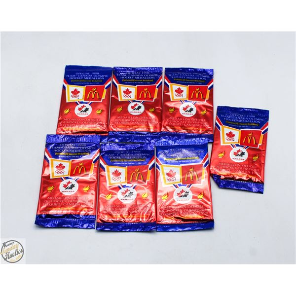 VINTAGE SEALED MCDONALDS NHL