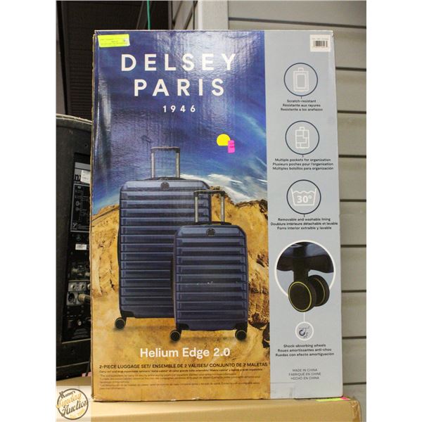 DELSEY PARIS 1946 HELIUM EDGE 2.0 2PC LUGGAE SET