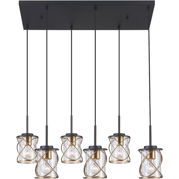 BRAND NEW MAVCADONF 6 LIGHT MODERN CHANDELIER