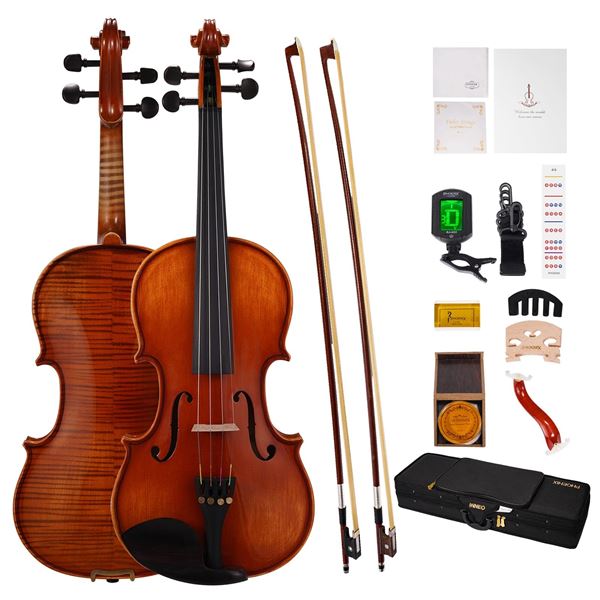 NEW W BOX PHOENIX VIOLIN 4/4 FULL SIZE SET