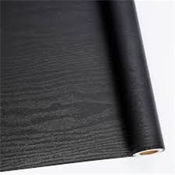 BRAND NEW SILK BLACK WALL PAPER 23.6 X 196.8"