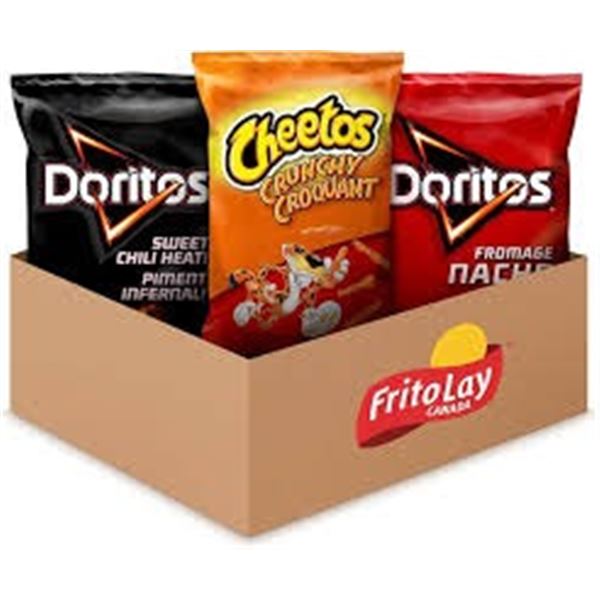 3CT FRITO-LAY LUNCH TIME VARIETY CHIP MIX 755G