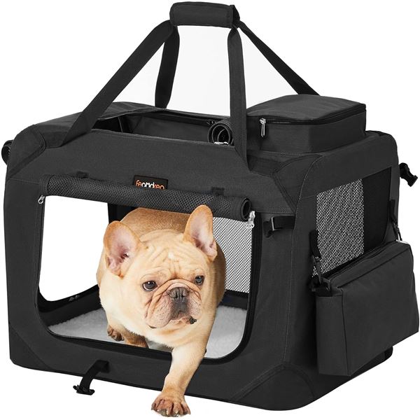 NEW FEANDREA COLLAPSIBLE PET CRATE SIZE MEDIUM