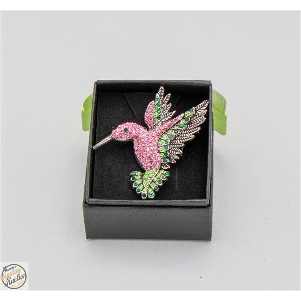 NEW HUMMINGBIRD PINKS AND GREEN