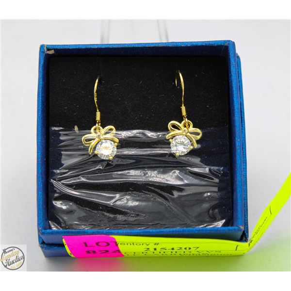 NEW GRA CERTIFIED MOISSANITE EARRINGS