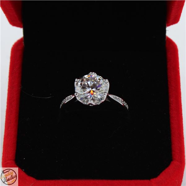 #3668-3.00 CT GRA CERTIFIED ROUND BRILLIANT CUT