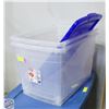 Image 1 : STORAGE TOTE ON WHEELS- 60 L- SET OF 2