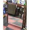 Image 1 : DECO STYLE FRAMED WALL MIRROR- 30" X 24"