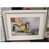 Image 1 : FRAMED PRINT "CASA GRANDE" 39W X 31 H