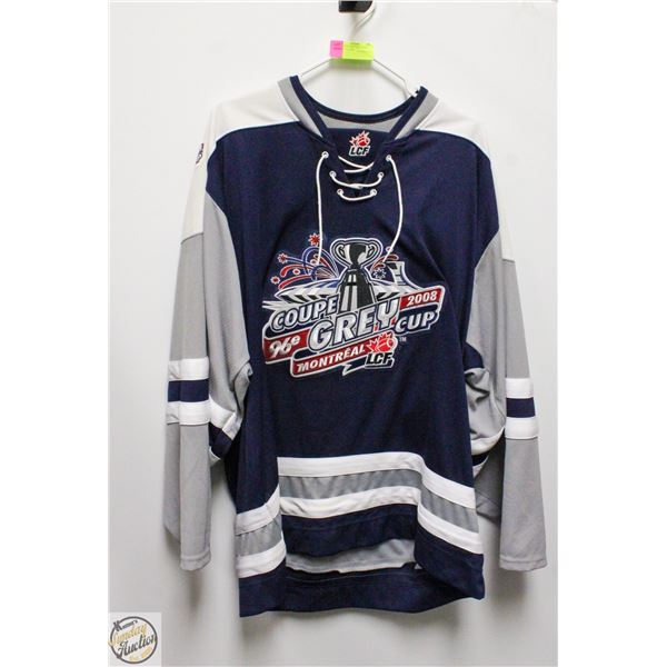 MONTREAL 2008 JERSEY 96TH GREYCUP LARGE