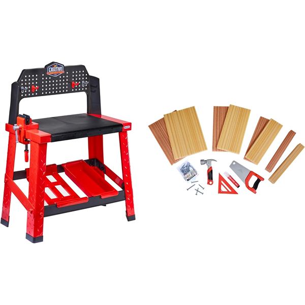 NEW LITTLE TIKES CREATIVE CONSTRUCTION WORKBENCH