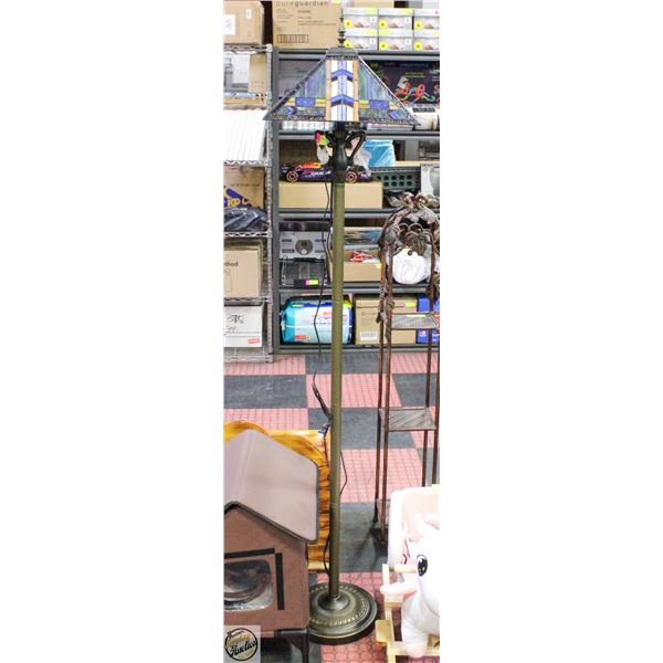 NEW TIFFANY STYLE FLOOR LENGTH LAMP