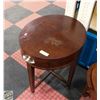 Image 1 : SOLID WOOD END TABLE H-24" WITH DRAWER
