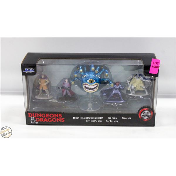 NEW DUNGEONS AND DRAGONS ACTION FIGURE SET