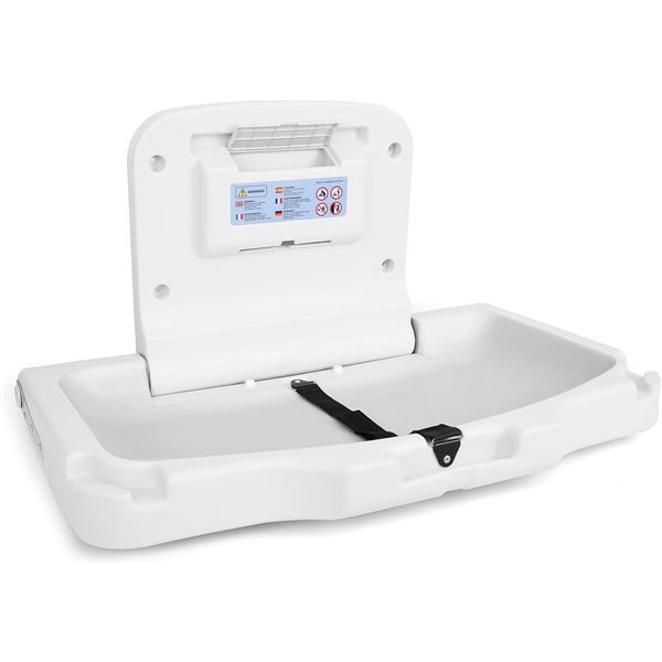 NEW BABY CHANGING TABLE WALL MOUNTED WHITE