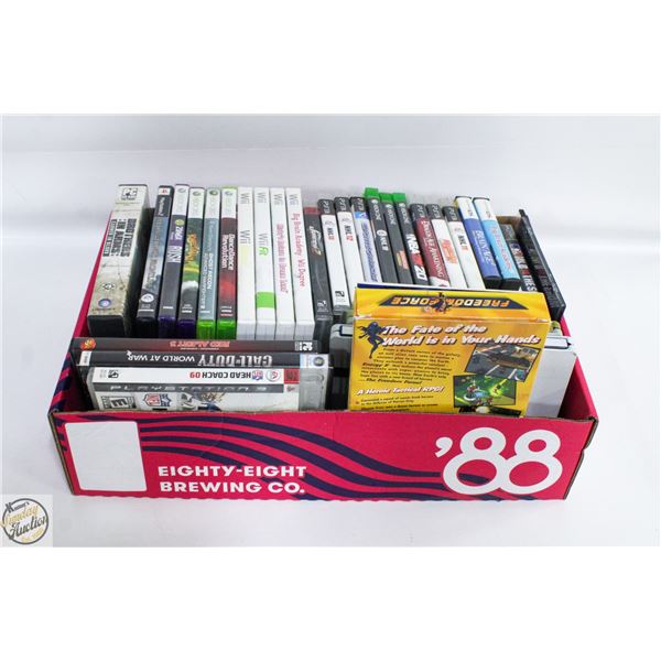 LOT OF GAMES DS NINTENDO, X360