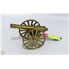 Image 1 : BRASS CANNON - 8" X 4" X 3"