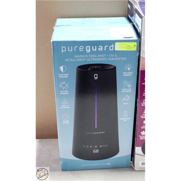 PURE GUARDIAN WARM & COOL MIST + UV-C HUMIDIFIER