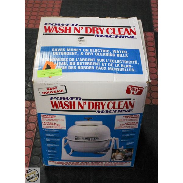 VINTAGE PRESSURE WASHING POWER WASH N' DRY MACHINE