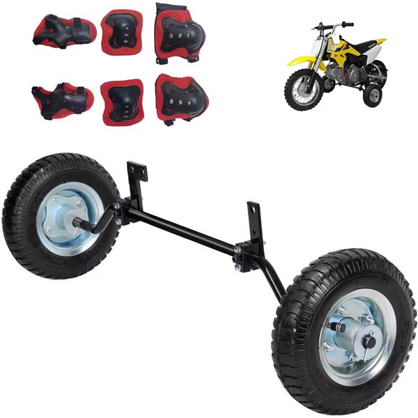 NEW DIRT BIKE TRAINING WHEELS 50CC ADJUSTABLE