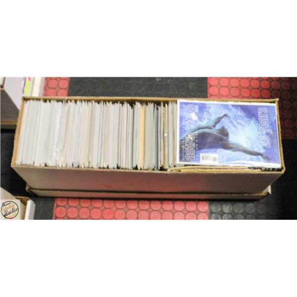 DC, MARVEL AND INDEPENDENT LONG BOX