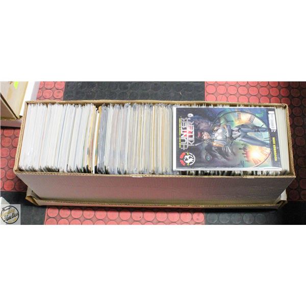 DC, MARVEL AND INDEPENDENT LONG BOX