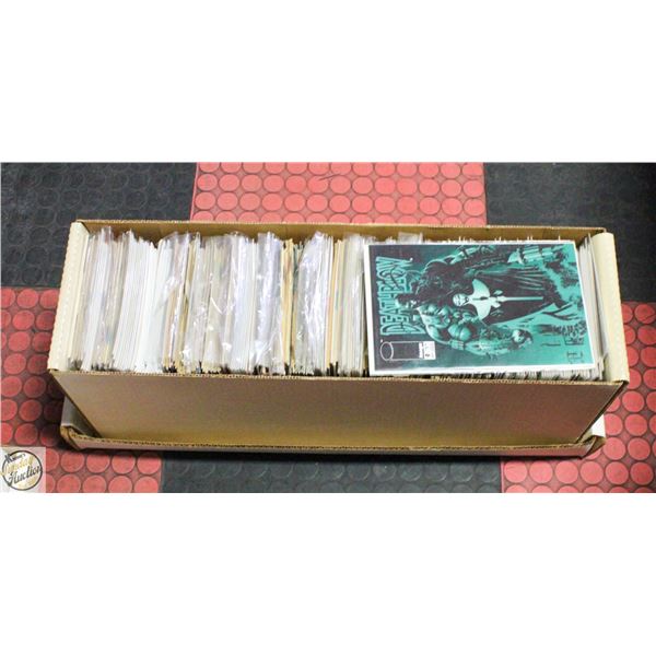 DC, MARVEL AND INDEPENDENT LONG BOX