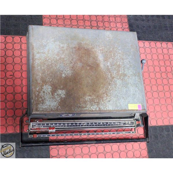 HOMS INDUSTRIAL BEAM SCALE CAPACITY 107LBS