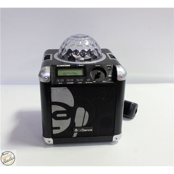 IDANCE CUBE BLUETOOTH SPEAKER/MICROPHONE