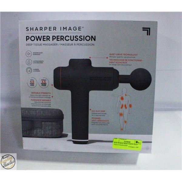 NEW POWER MERCUSSION DEEP TISSUE MASSAGER