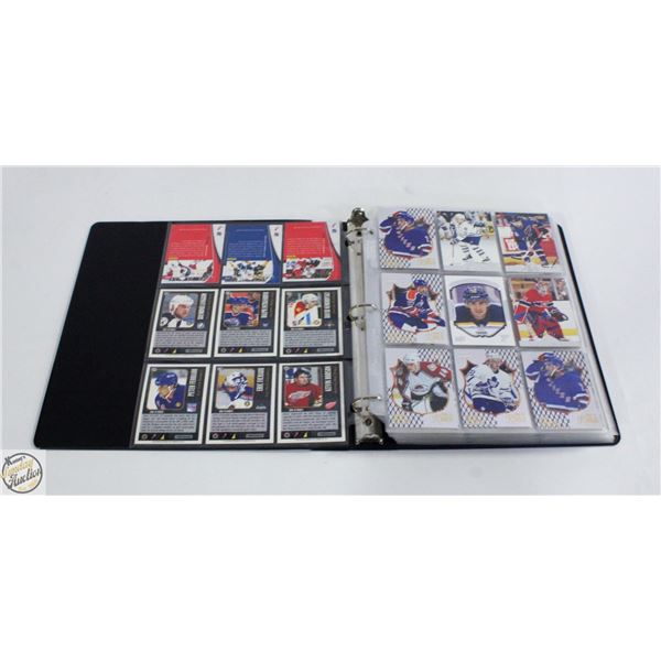 ALL NHL ROOKIE CARDS APPROX 261 IN BINDER