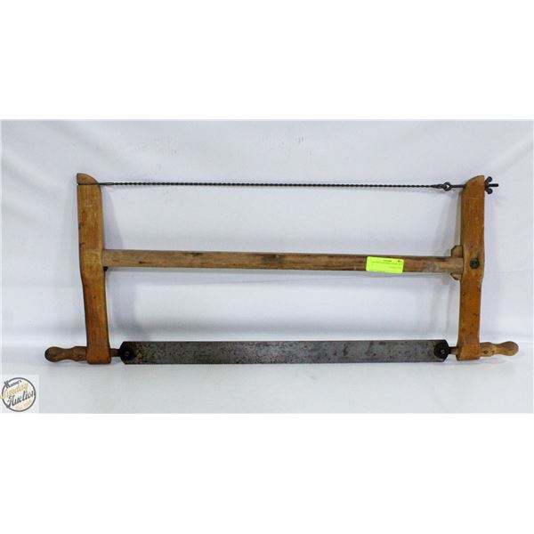 VINTAGE SCHUTZ BUCK SAW 34" X 14"