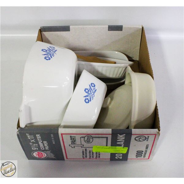 LOT OF BAKING DISHES